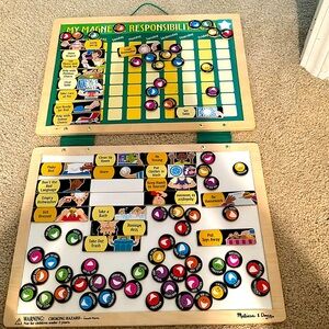 My magnet responsibility calendar